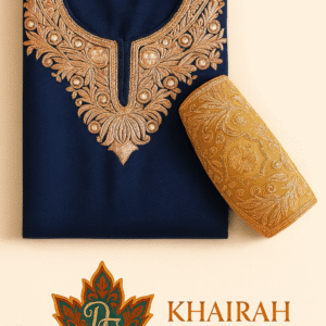 Khairah – Threads of Warmth and Grace Pheran & Purse Combo.